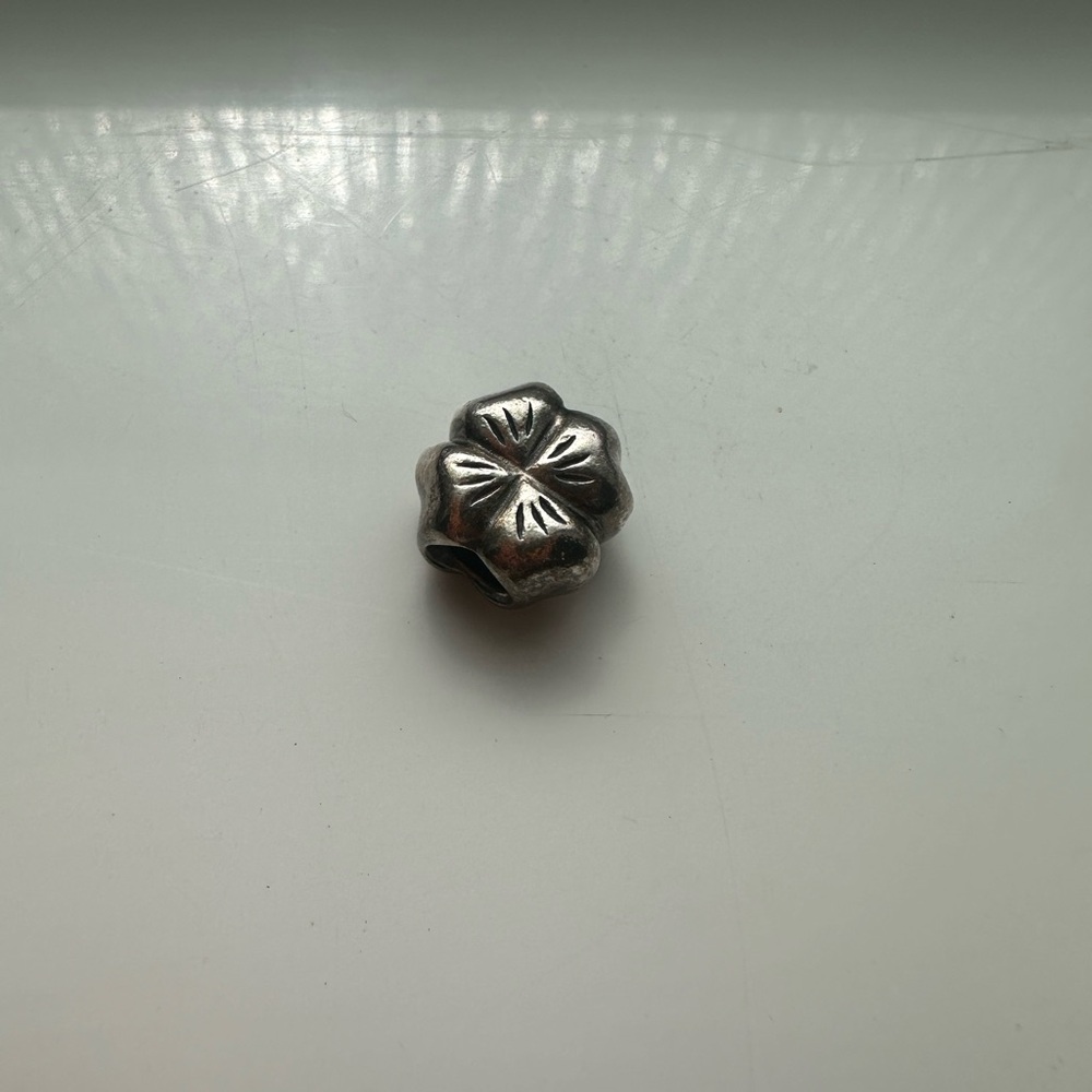 Pandora Retired Four Leaf Clover Charm